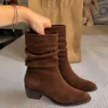Slouch Suede Boot