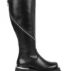 midnight metal boot for women black color2 Midnight Metal Boot